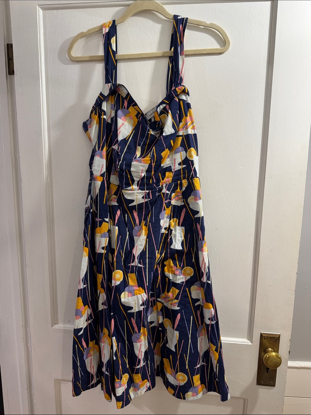 ModCloth Emily and Fin Plus Size Retro Pippa Ice Cream Sundae Dress